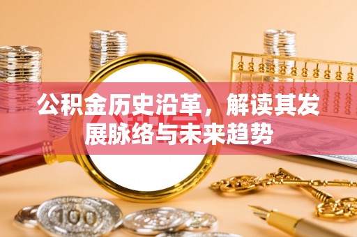 藤县公积金历史沿革，解读其发展脉络与未来趋势