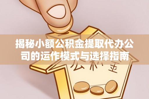 藤县揭秘小额公积金提取代办公司的运作模式与选择指南