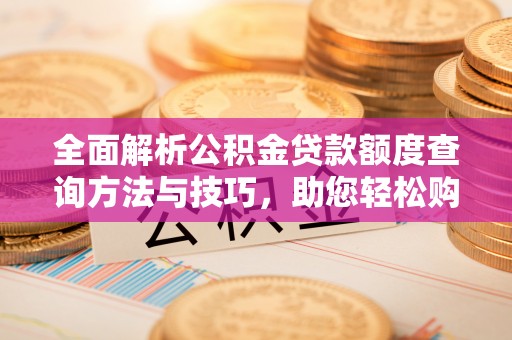 藤县全面解析公积金贷款额度查询方法与技巧，助您轻松购房