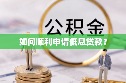 藤县如何顺利申请低息贷款？