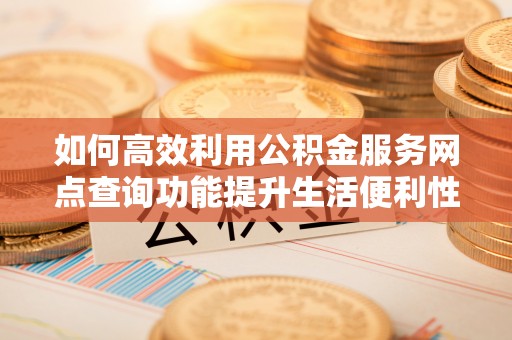 藤县如何高效利用公积金服务网点查询功能提升生活便利性