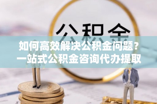 藤县如何高效解决公积金问题？一站式公积金咨询代办提取服务全解析