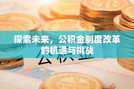藤县探索未来，公积金制度改革的机遇与挑战