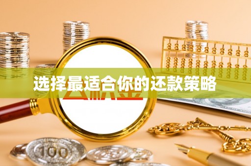 藤县选择最适合你的还款策略
